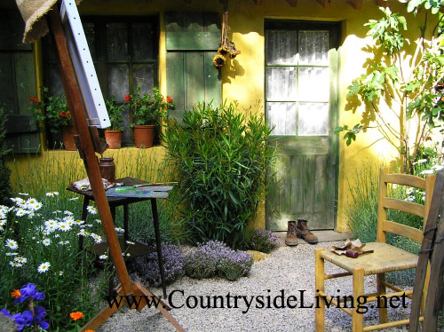 Ландшафтный дизайн. Cад Винсента (Le Jardin De Vincent) на садовой выставке Челси (Chelsea) 2007 Ландшафтный дизайн. Cад Винсента (Le Jardin De Vincent) на садовой выставке Челси (Chelsea) 2007